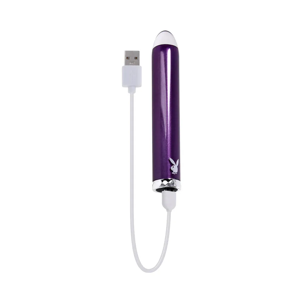 A Purple Glass Mini Vibrator