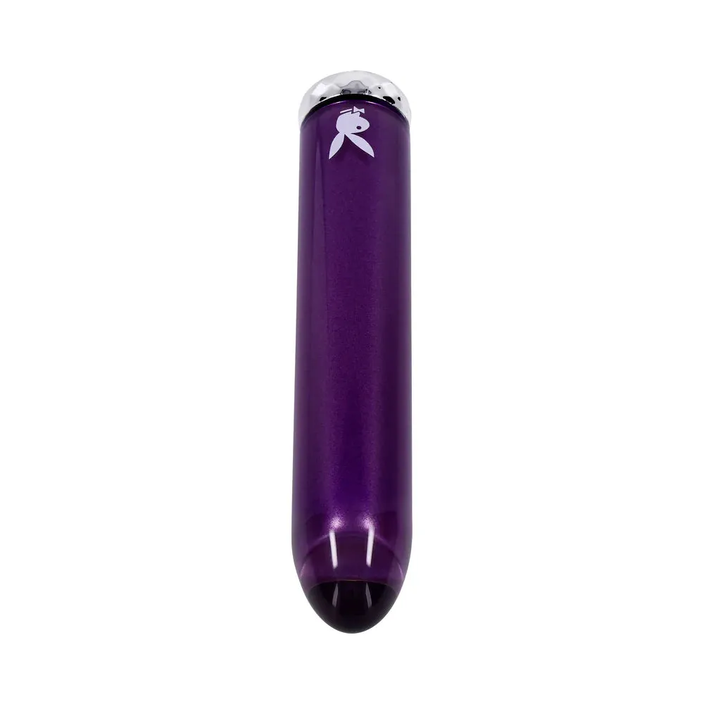 A Purple Glass Mini Vibrator