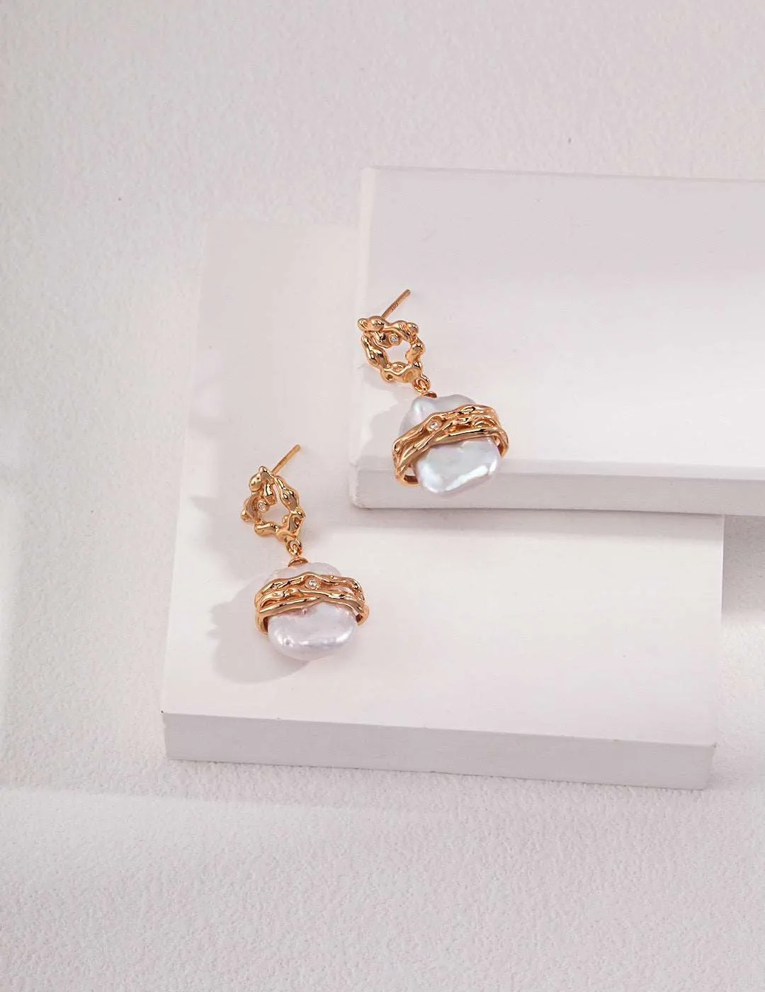Baroque Pearl Earrings