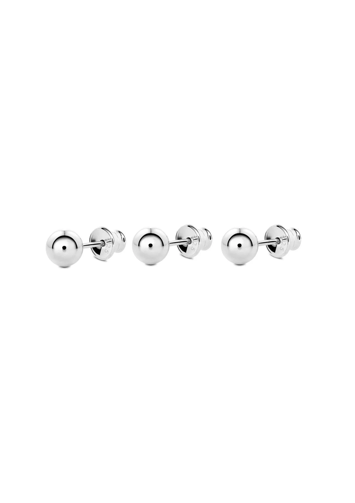 Big Bubble Earrings Silver