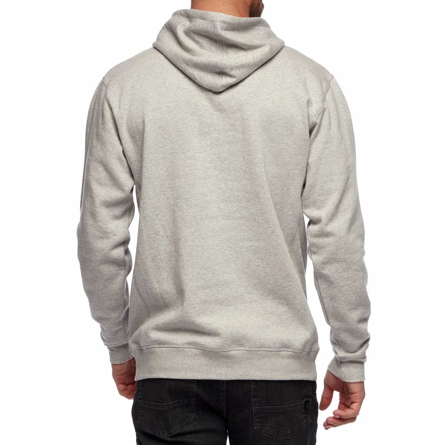 Black Diamond Men&#x27;s Stacked Logo Hoody Nickel Heather | Buy Black Diamond Men&#x27;s Stacked Logo Hoody Nickel Heather here | Outnorth