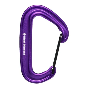 Black Diamond MiniWire Carabiner Purple | Buy Black Diamond MiniWire Carabiner Purple here | Outnorth