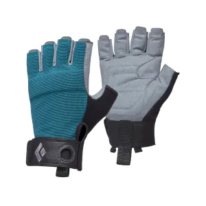 Black Diamond Women&#x27;s Crag Half-Finger Gloves Raging Sea | Buy Black Diamond Women&#x27;s Crag Half-Finger Gloves Raging Sea here | Outnorth