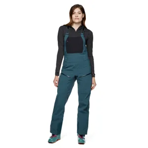 Black Diamond Women&#x27;s Recon Stretch Bibs Azurite | Buy Black Diamond Women&#x27;s Recon Stretch Bibs Azurite here | Outnorth