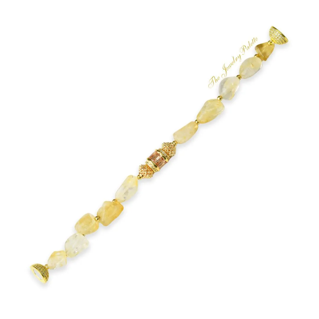 Carissa citrine bracelet