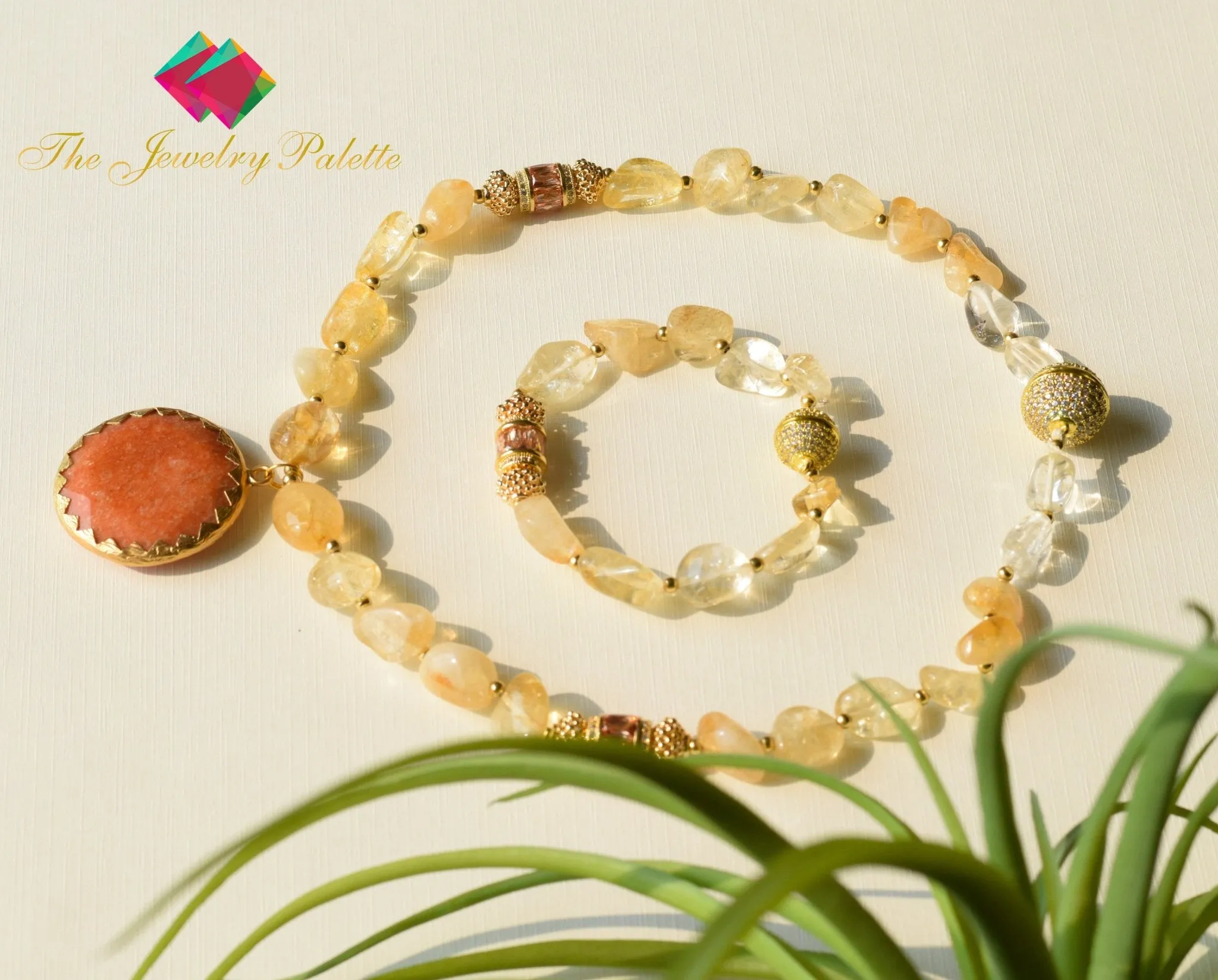 Carissa citrine bracelet