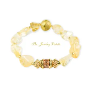 Carissa citrine bracelet