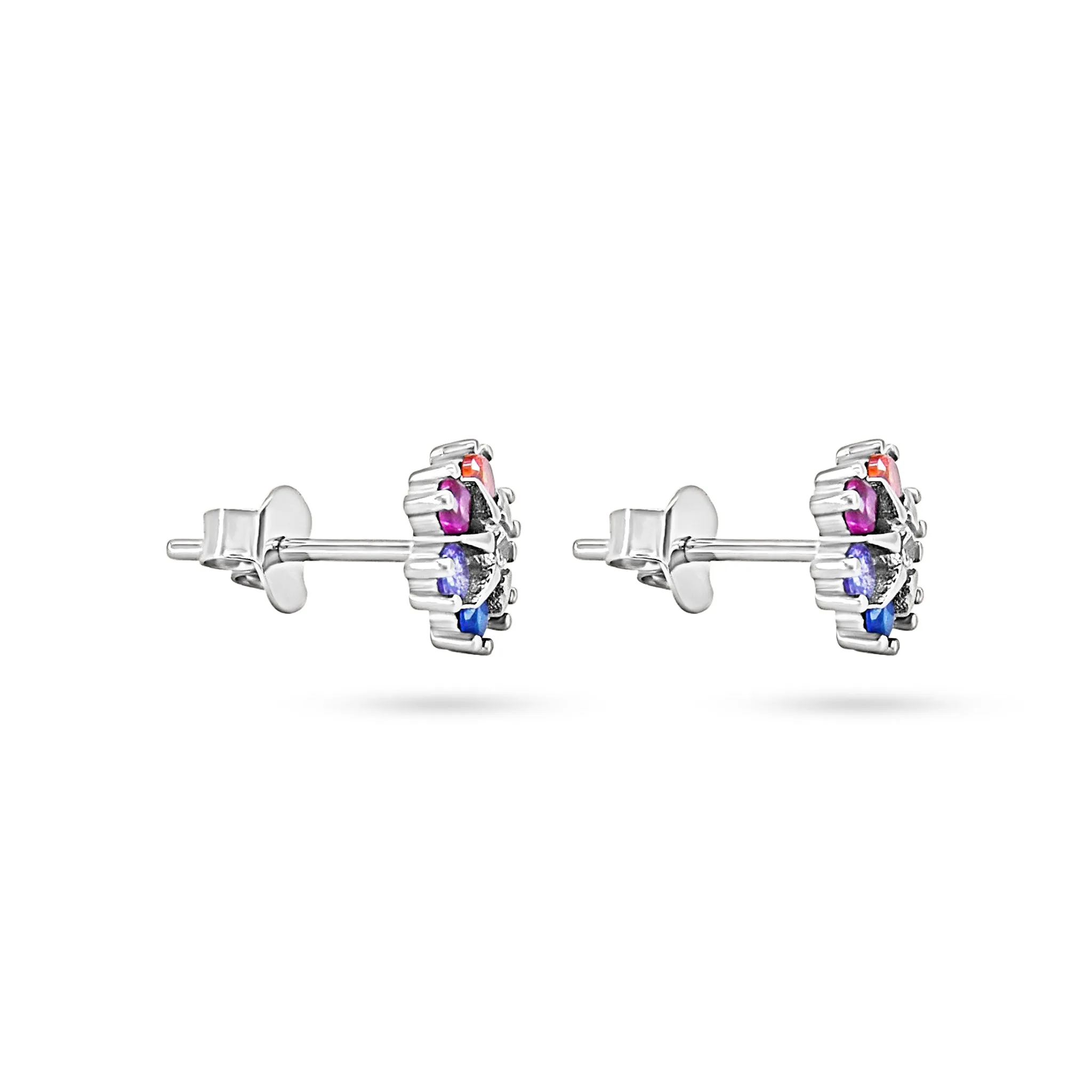 Colorful Blossom Studs