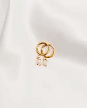 Connemara Crystal Hoop Earrings