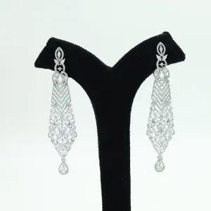 Danglers Zircon/AD Earring 10141-4