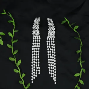Danglers Zircon/AD Earring 10498-28