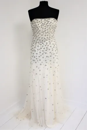 Jenny Packham wedding dress size UK 8