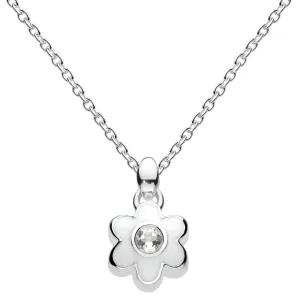 Kit Heath Girls April CZ Birthday Flower Necklace