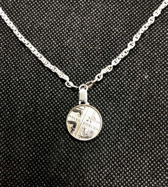 Pobjoy Silver Heart Pendant