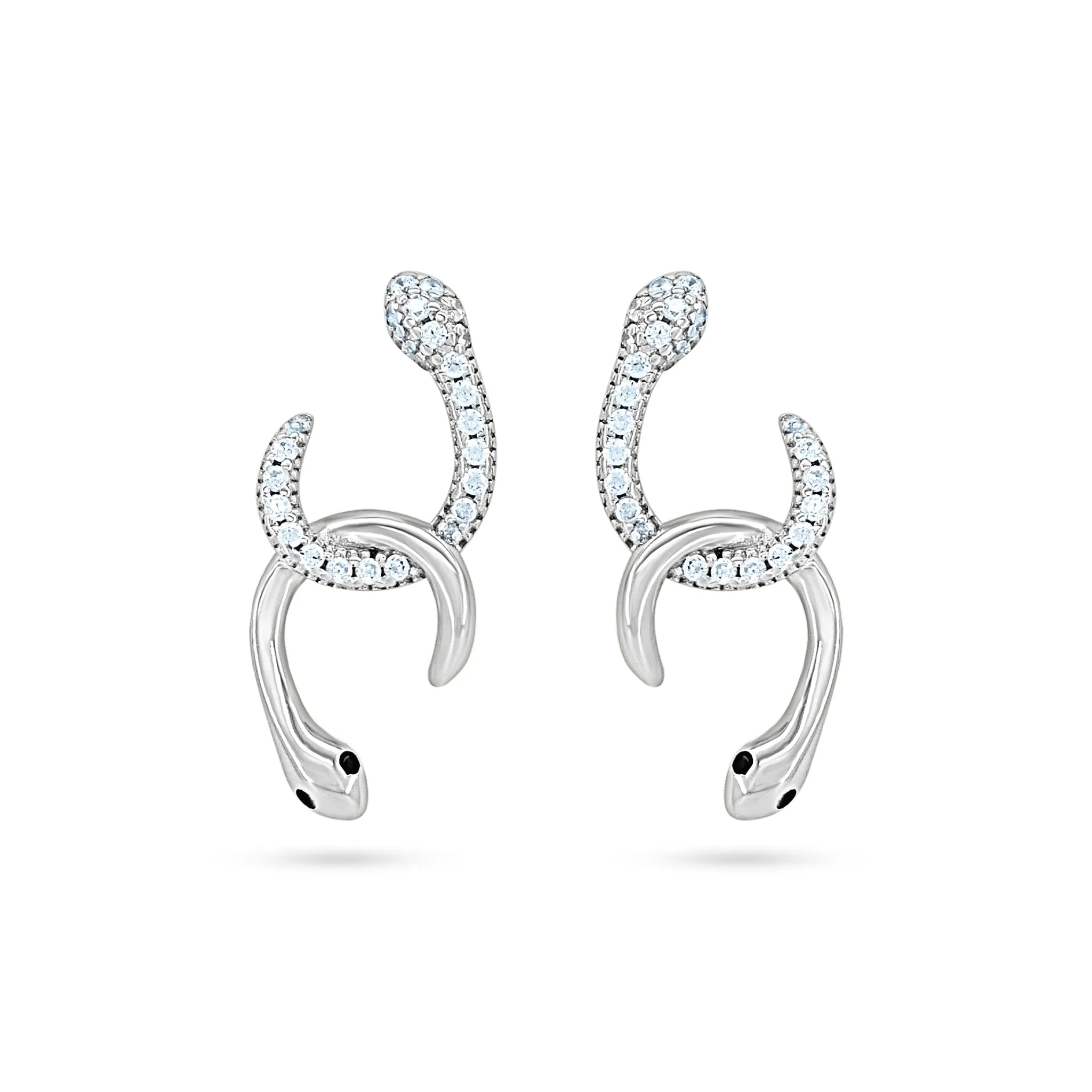 Serpentine Sparkle Earrings