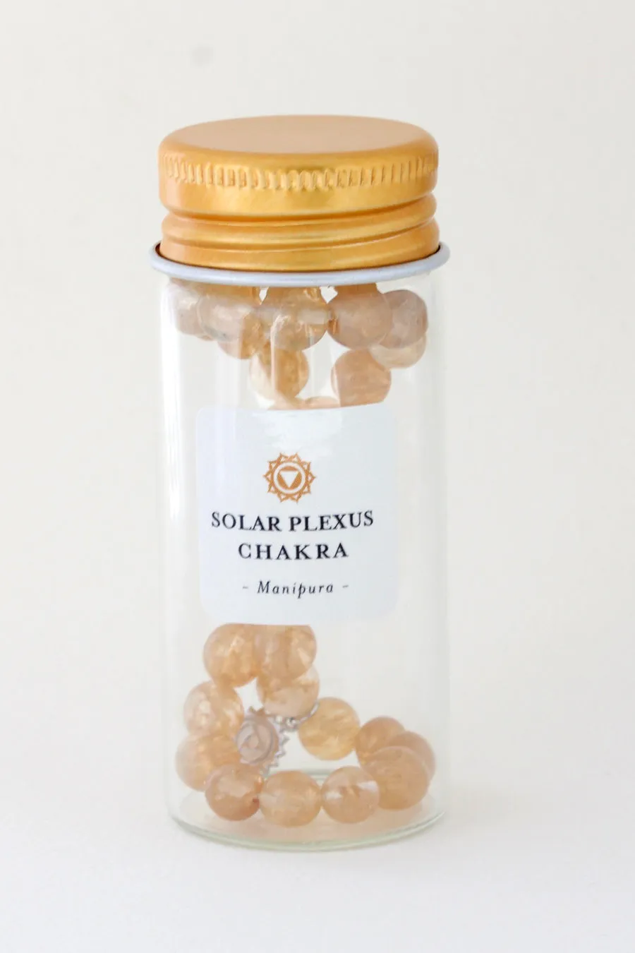 Solar Plexus Chakra Bracelet Silver