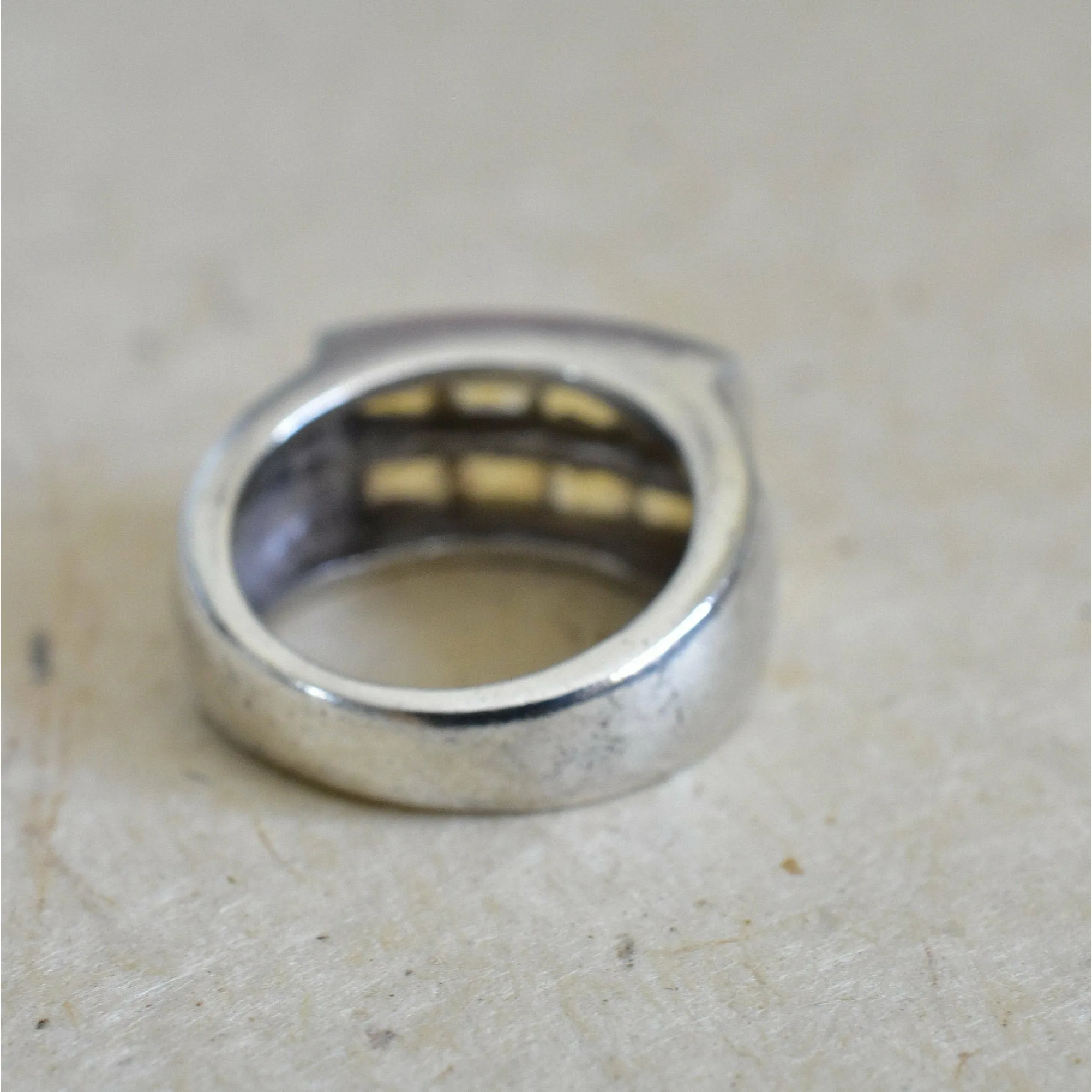 Summer Secrets Citrine Faceted 925 Silver Sterling Ring