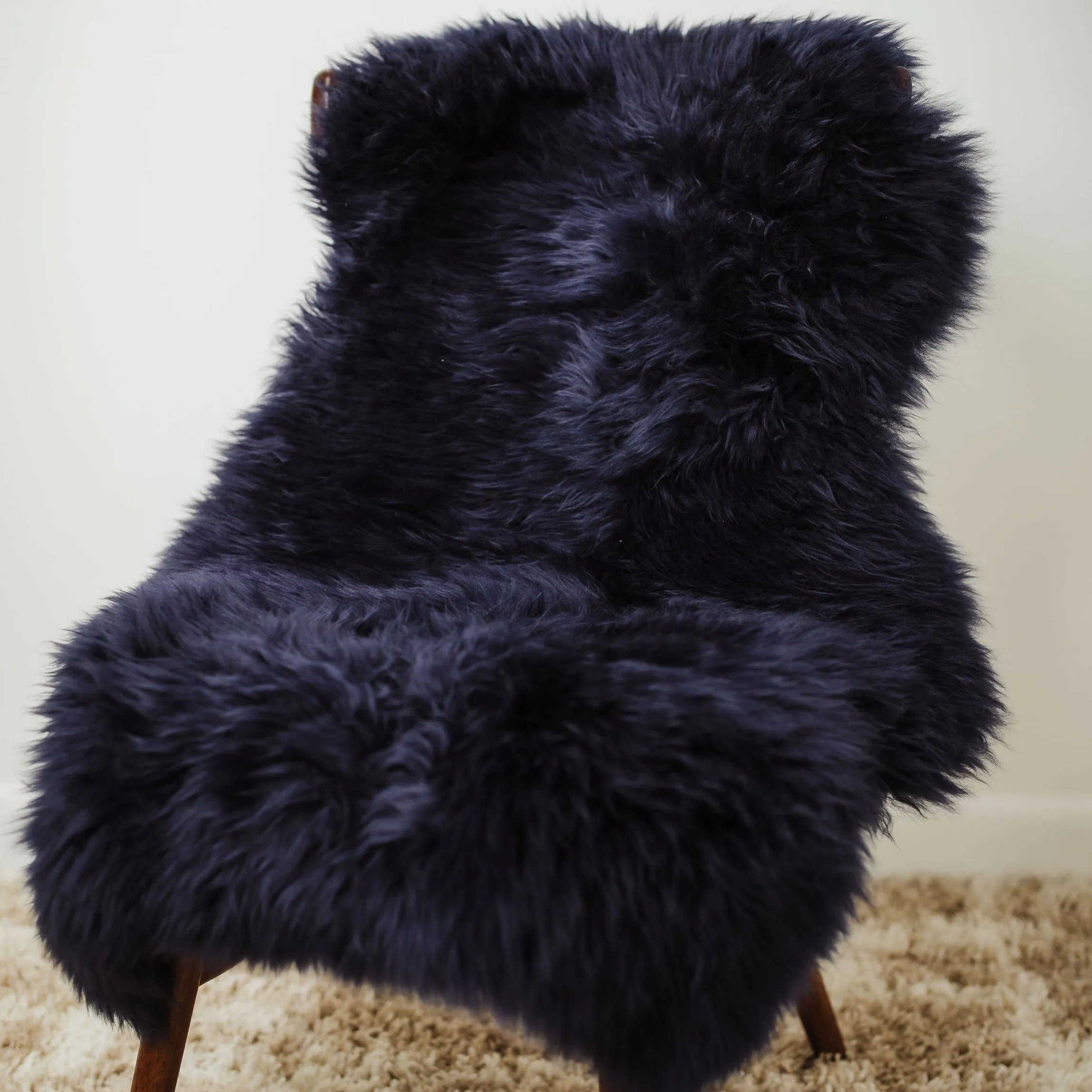 True Blue Lapis Sheepskin